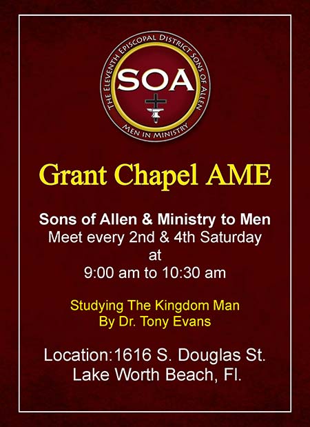 Two New Members of Grant Chapel AME Church in Lake Worth