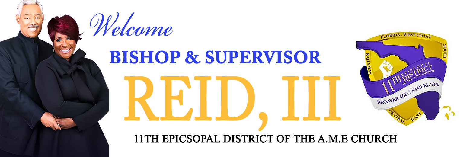 Bishop & Supervisor Reid Visit Grant Chapel AME Church in Lake Worth